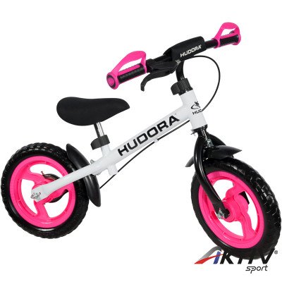 Futókerékpár Hudora Ratzfratz rózsaszín