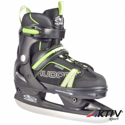 Állítható jégkorcsolya Hudora RGO zöld