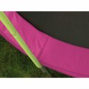 Trambulin szett védőhálóval Hudora 305 cm-es, rózsaszín