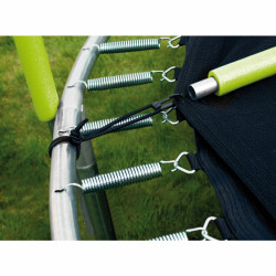 Trambulin szett védőhálóval Hudora 305 cm-es, rózsaszín