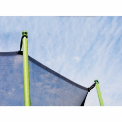 Trambulin szett védőhálóval Hudora 305 cm-es, rózsaszín