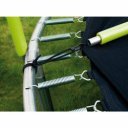 Trambulin szett védőhálóval Hudora 305 cm-es, zöld