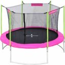 Trambulin szett védőhálóval Hudora 305 cm-es, zöld