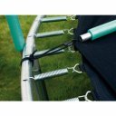 Trambulin szett védőhálóval Hudora 305 cm-es, zöld