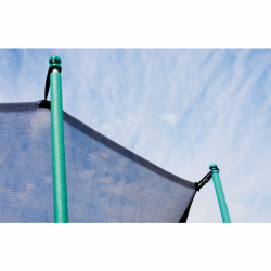 Trambulin szett védőhálóval Hudora 305 cm-es, zöld