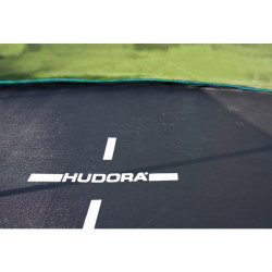 Trambulin szett védőhálóval Hudora 305 cm-es, zöld