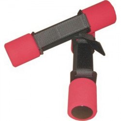 2x1 kg szivacs bevonatú kézisúlyzó Fitness INSPL