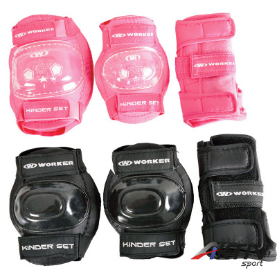 Testvédő szett Kinder 6 részes fekete