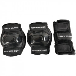 Testvédő szett Kinder 6 részes fekete