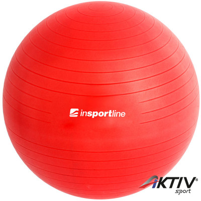 Gimnasztikai labda Top Ball 65 cm piros