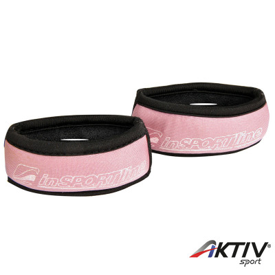 Neoprén csuklósúlyok 2x0,75 kg rózsaszín