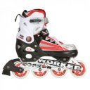 Korcsolya WORKER Nolan 2 az 1-ben piros