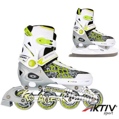 Korcsolya WORKER Naare 2 az 1-ben