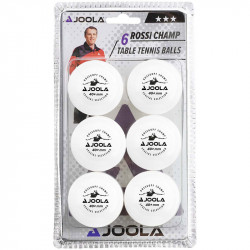 Pingponglabda Joola Rossi Champ fehér 40 mm 6 db/csomag Sportszer Joola