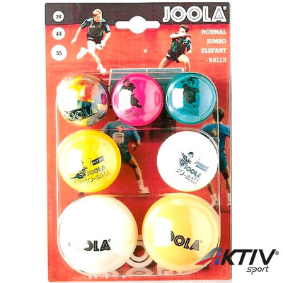 Ping-pong labda Joola színes 3/2/2