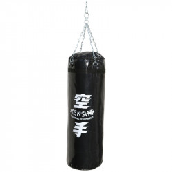 Bokszzsák 100x40 cm fekete Sportszer Kensho
