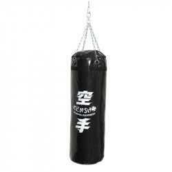 Bokszzsák 100x40 cm fekete Sportszer Kensho