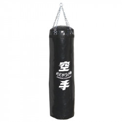 Bokszzsák 120x35 cm fekete Sportszer Kensho