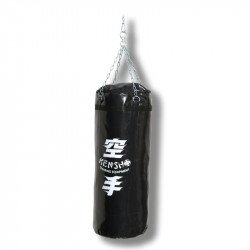 Bokszzsák 90x35 cm fekete Sportszer Kensho