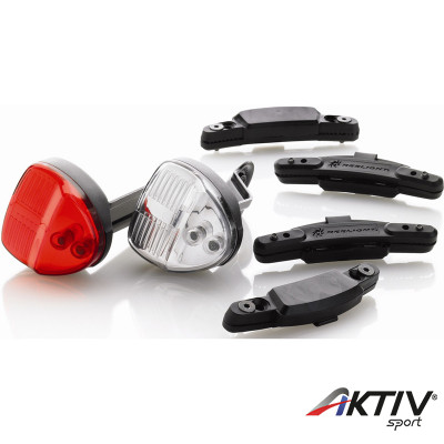 Mágneses (indukciós) első-hátsó villogó