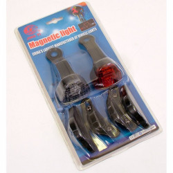 Mágneses (indukciós) első-hátsó villogó