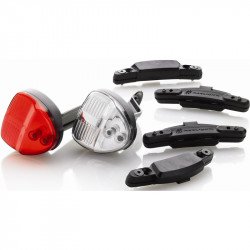 Mágneses (indukciós) első-hátsó villogó Sportszer