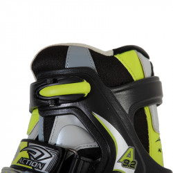 Action Fekete/Lime Jégkorcsolya