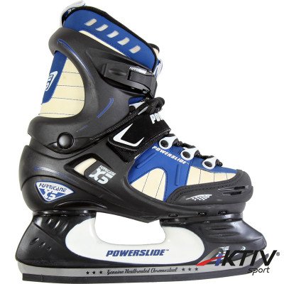 Powerslide Hurricane X5 black/blue jégko rcsolya