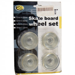 Gördeszka kerék PVC átlátszó Sportszer