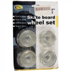 Gördeszka kerék PVC átlátszó Sportszer