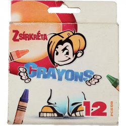 Zsírkréta 12 db - os Crayons Papír, írószer