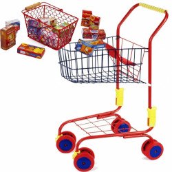 Bevásárlókocsi, fém KLEIN-TOYS Játék Klein Toys