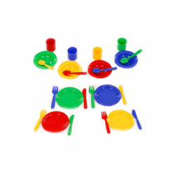 Étkészlet PLASTO Játék Plasto