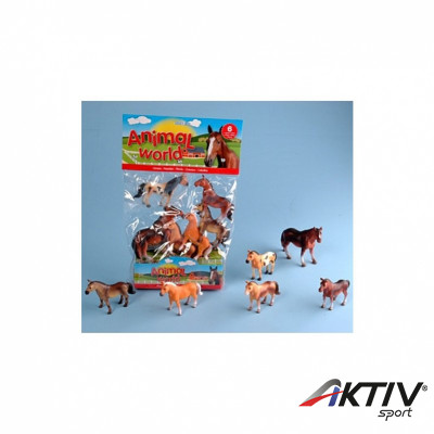 Ló szett, 6 db-s JOHNTOY