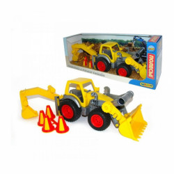 ConsTruck markoló - WADER Munkagép játékok Wader