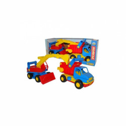 ConsTruck rakodó szett - WADER Munkagép játékok Wader