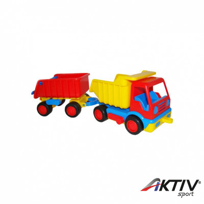 Basic traktor utánfutóval WADER