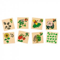 Növény memória GOKI Memória játékok Goki