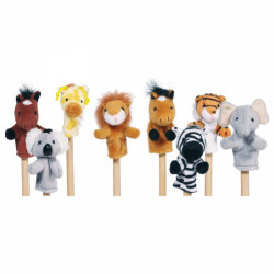 Ujjbáb készlet GOKI Bábok, paravánok Goki