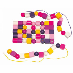 Trendy fagyöngy készlet WOODY Gyöngyök Woody