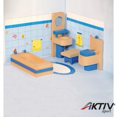 Fa bababútor - fürdőszoba WOODY