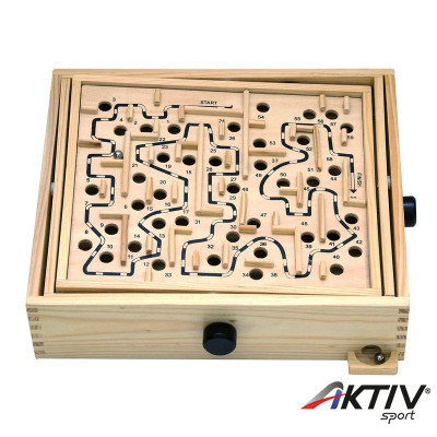 Fa golyós labirintus, nagy WOODY