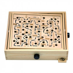 Fa golyós labirintus, nagy WOODY Készségfejlesztő játék Woody