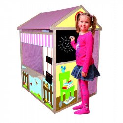 Fa játék házikó WOODY Játék Woody