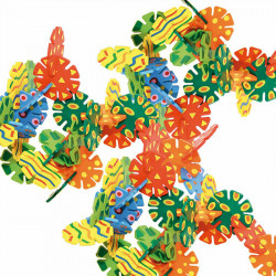 Fa korongépítő WOODY Játék Woody