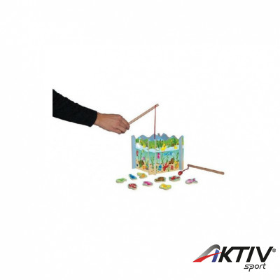 Fa mágneses horgászjáték - WOODY