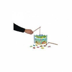 Fa mágneses horgászjáték - WOODY Vízi játékok Woody