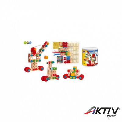 Fa szerelőjáték készlet WOODY