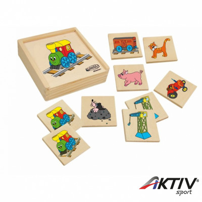 Fa vonatos memória WOODY