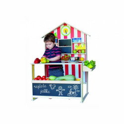 Fa zöldséges stand - WOODY